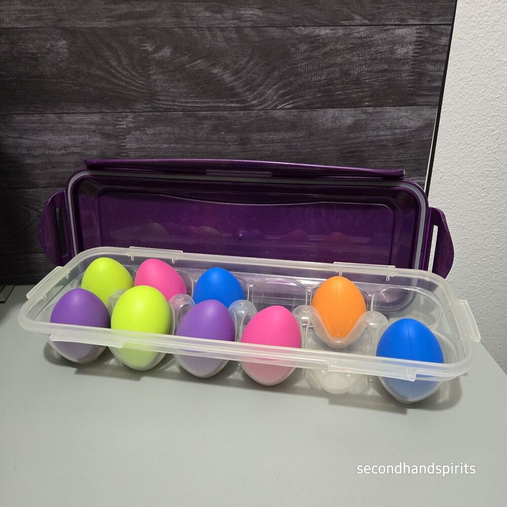Purple Lock & Lock Lock n Lock  12 Egg Container Camping,travel
